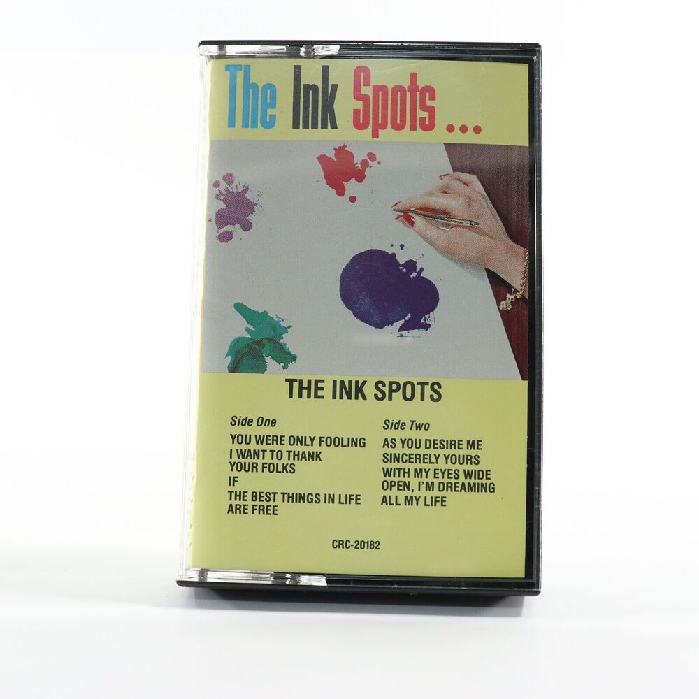 The Ink Spots...Self-Titled (Cassette Tape, 1984, MCA) CRC-20182 TESTED